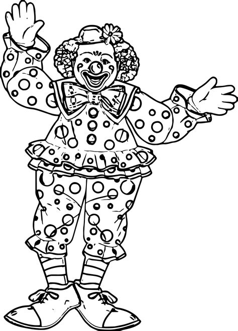 Clown Coloring Page WeColoringPage Wecoloringpage 12348 The Best Porn