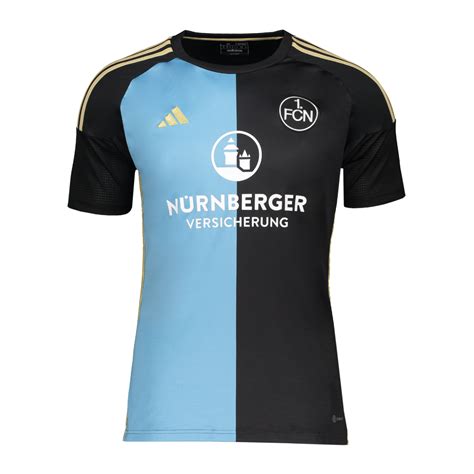 adidas 1 FC Nürnberg Trikot 3rd 2023 2024 Kids Schwarz schwarz