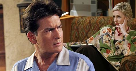 What Happened Between Charlie Sheen And Jane Lynch Behind The Scenes On