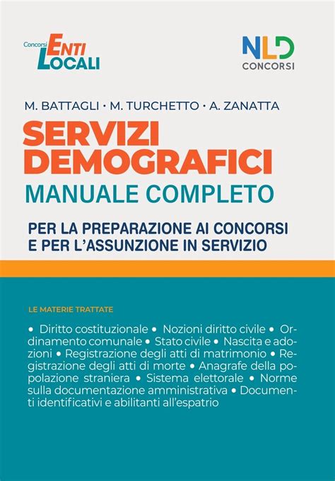 Manuale Dei Servizi Demografici Manuale Per I Concorsi Negli Enti