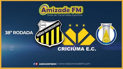 Ao Vivo Novorizontino X Crici Ma Rodada Do Brasileir O S Rie B