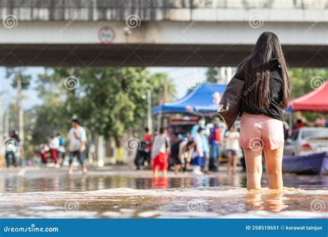 Chiang Mai Thai October Pictures Of The Suffering Of Flood