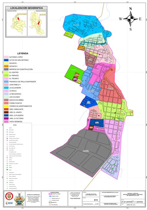 Pdf Mapa De Barrios El Zulia