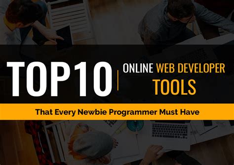 Top 14 List Online Web Developer Tools And Platforms Update 2024