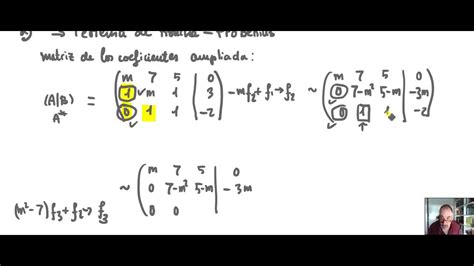 Sistemas De Ecuaciones Lineales Con Un Par Metro De