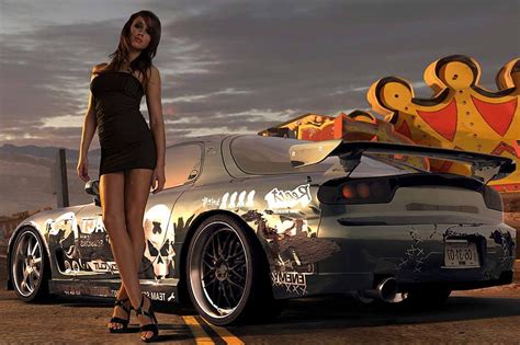 Free Download Need For Speed Speed Movie Girl Car Hd Wallpaper