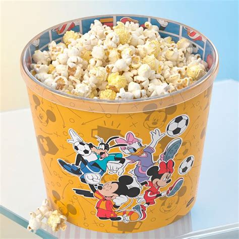 Balde De Pipoca Mickey - Balde de Pipoca - Mickey Futebol - 2,1L - 1 unidade - Disney Original ...