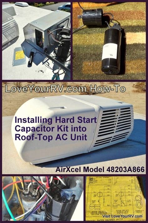 Installing Hard Start Capacitor Into My Rv Air Conditioner Rv Air