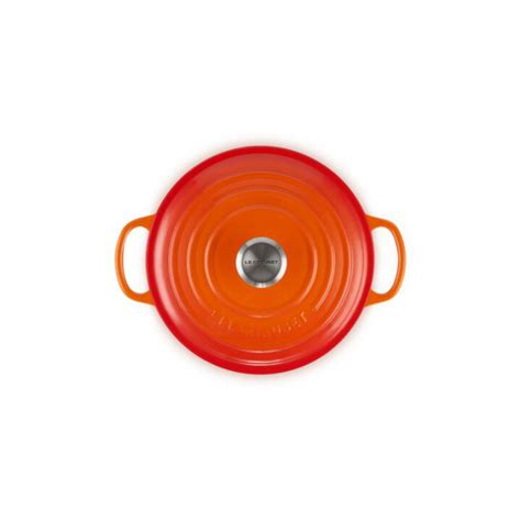 Cocotte En Fonte Ronde 20 Cm Volcanique Le Creuset Signature Cocottes