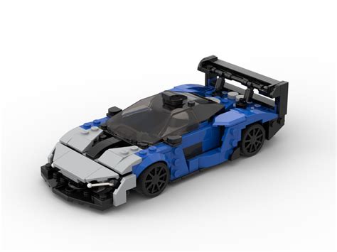 Lego Moc Mclaren Senna Gtr By Stigmocs Rebrickable Build With Lego