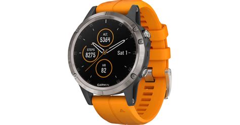 Garmin fenix 5 Plus Sapphire Edition Multi-Sport 010-01988-04