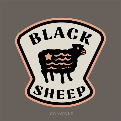 For Sale—Black Sheep Flag Logo Design – Logo Cowboy