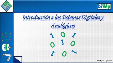 Introducción a los Sistemas Digitales y Analógicos YouTube