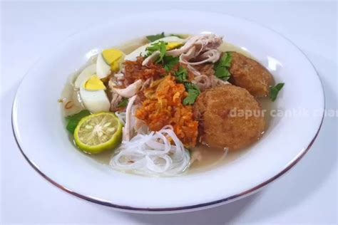 Resep Soto Banjar Lezatnya Kuliner Khas Kalimantan Selatan Bikin