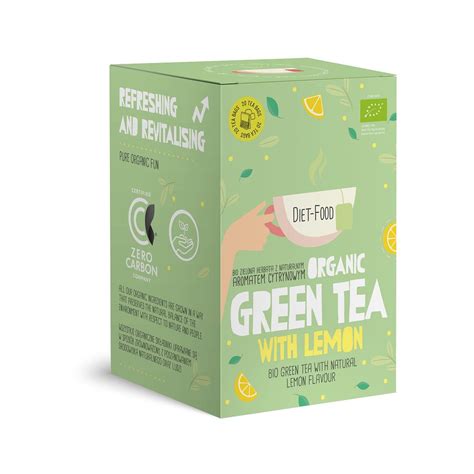 Herbata Zielona O Smaku Cytrynowym Green Tea With Lemon Bio X G