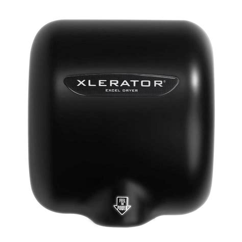 Excel Dryer XLERATOR 609161 Black High Speed Automatic Hand Dryer