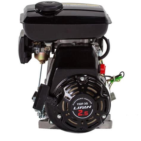 LIFAN 5 8 In 3 HP 97 7cc OHV Recoil Start Horizontal Shaft Gas Engine