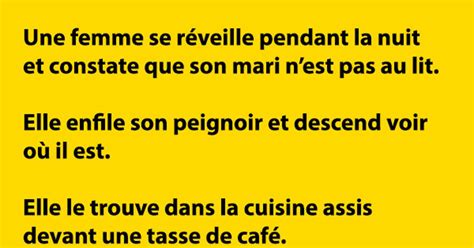 Une Femme Se R Veille Pendant La Nuit Et Constate Que Son Mari Nest