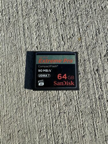 SanDisk Extreme PRO 64GB Compact Flash CF Memory Card UDMA 6 Speed Up