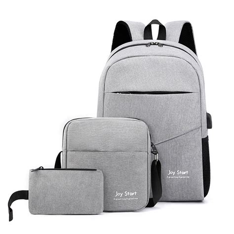 Spirastell Backpack Set Women Men Pcs Set Women Business Work Up Work