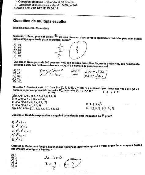 Questoes De Matematica Financeira