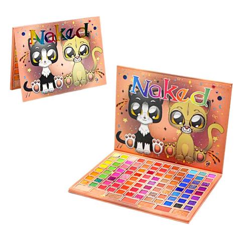 Paleta de sombras de 103 colores NAKED FLOWER presentación de gatos