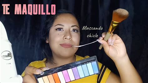 ASMR Te maquillo en el peor salón de belleza Role Play YouTube