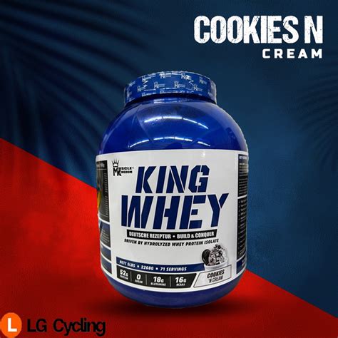 Muscle Kingdom King Whey 5lbs 2 26kg Muscle Gainer High Protein