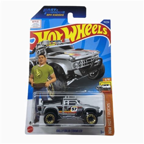 Hot Wheels Rally Baja Crawler Velozes E Furiosos Fast And Furious Spy Racers Prata Hw Hot Trucks 6