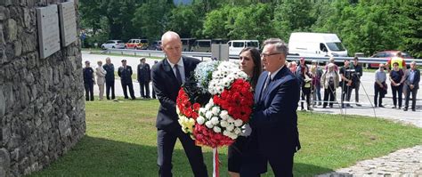 Wsp Lny Wieniec Od Polski Francji I Niemiec Podczas Uroczysto Ci