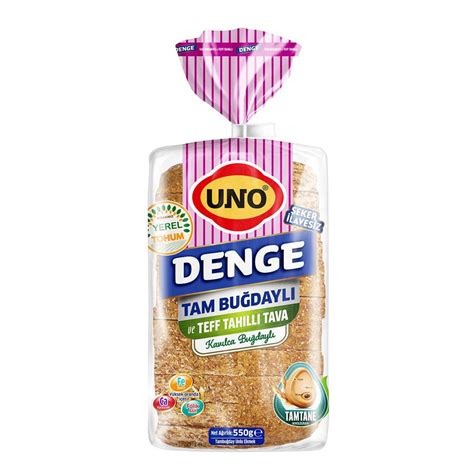 Uno Denge Tam Buğday ve Teff Kavılca Tahıllı Tava Ekmek 550G Migros