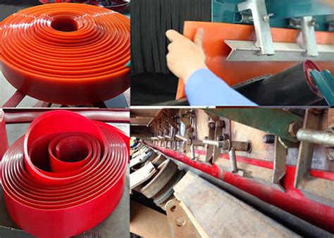 Casting Polyurethane Conveyor Belt Skirting Pu Sealing Skirting