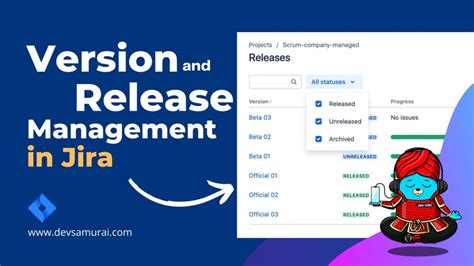 📖 Version And Release Management In Jira An Ess Atlassian Community