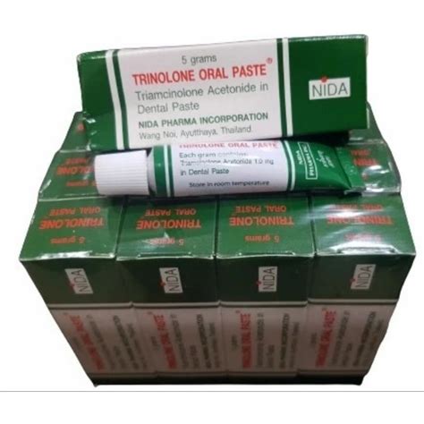 Jual NIDA Trinolone Oral Paste Salep Krim Sariawan Original Thailand