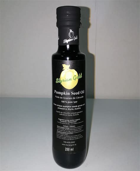 Organic Pumpkin Seed Oil By Styrian Gold Surrey Natural Foods