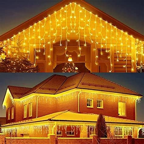 JIMACRO Luci Decorative Da Esterno Solari 16pcsx0 8M 128 LED Stringa