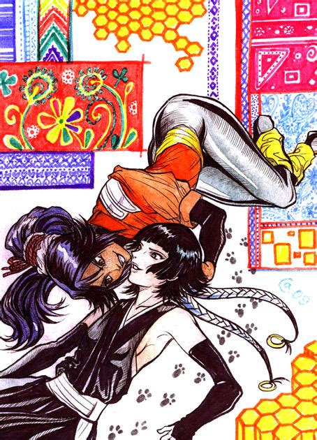 Yoruichi And Soi Fong By Autumn Sacura On Deviantart