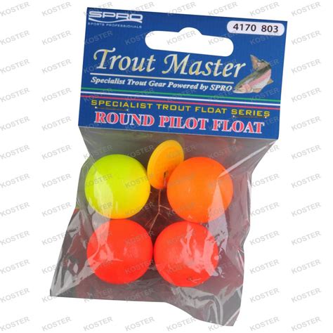 Spro Trout Master Pilot Float Round Assorti