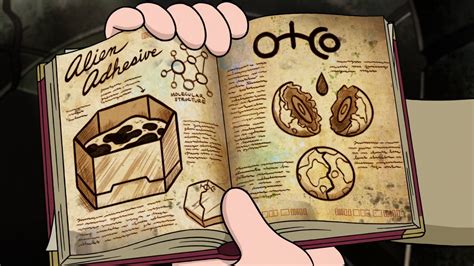 Image S2e17 Alien Adhesivepng Gravity Falls Wiki Fandom Powered By Wikia