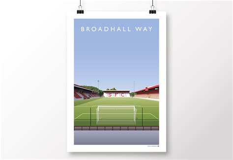 Stevenage Broadhall Way Poster Matthew J I Wood Design And Illustration