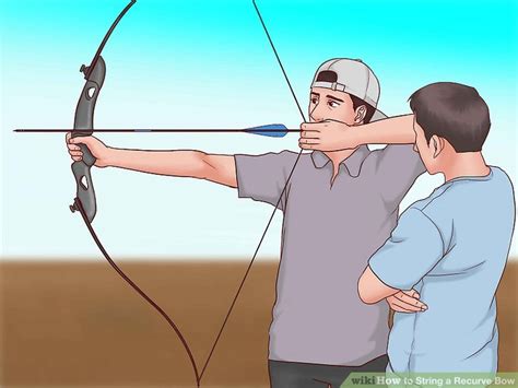 How To String A Recurve Bow With Pictures Wikihow