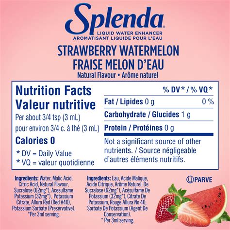 Splenda® Strawberry Watermelon Liquid Water Enhancer Splenda®