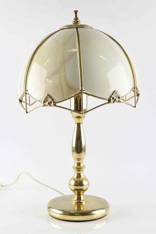 BORDSLAMPA Glas Jugend Stil 1900 Tal Belysning Lampor