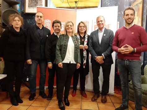 Los candidatos al Congreso y al Senado por el PSOE del Alto Aragón