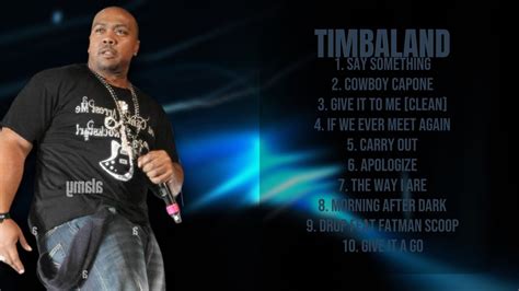 Timbaland Top Tracks Roundup For 2024 High Ranking Hits Selection