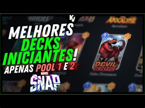 Os Melhores Decks Para Iniciantes Do Marvel Snap Listas Atualizadas E