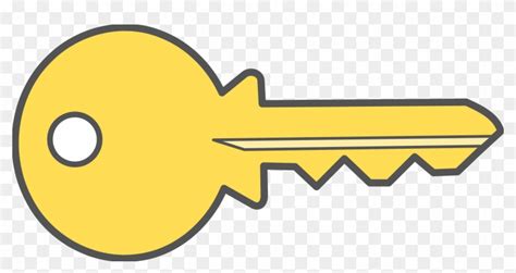 Key Yellow Png Clipart Download Free Images In Png Key Clipart Free