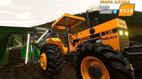 Recolhemos Toda Palha Do Campo Mapa Azura Farming Simulator Ep