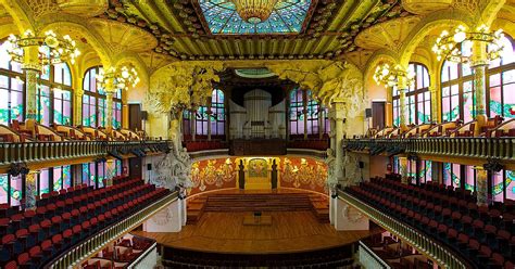 Palau de la Música Catalana in Barcelona Spanien Sygic Travel