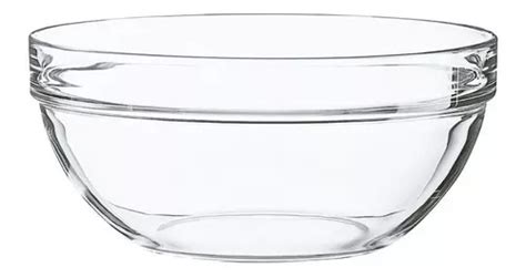 Bowl Ensaladera Apilable De Vidrio Arcoroc Cm Mercadolibre